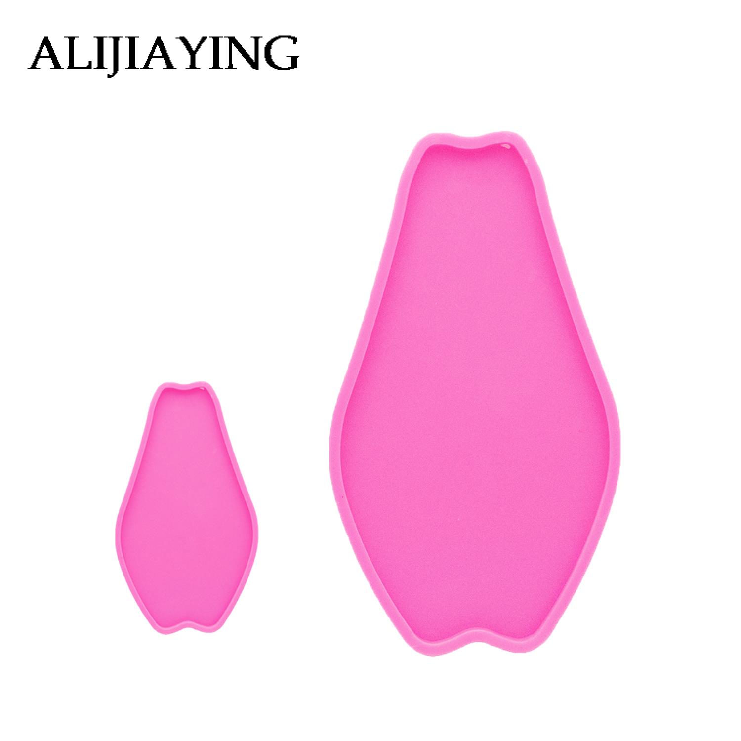 Geode Mold Silicone - แม่พิมพ์เรซิ่นลายมะละกอ/ทับทิม DY1121 สำหรับทำจานรองแก้วลายหินอาเกต แม่พิมพ์ซิลิโคนสำหรับงานฝีมือ ทำงานศิลปะด้วยอีพ็อกซี่ DIY