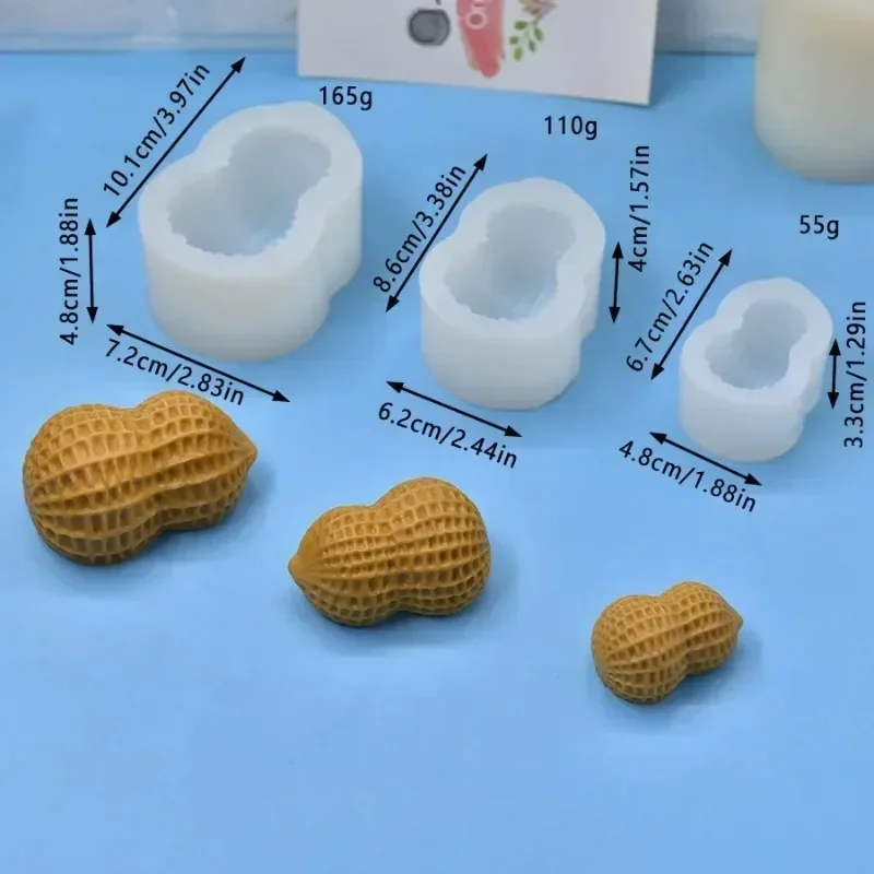 แม่พิมพ์ซิลิโคนรูปถั่วลิสง 3 ช - Resin Crafts บทวิจารณ์และราคา