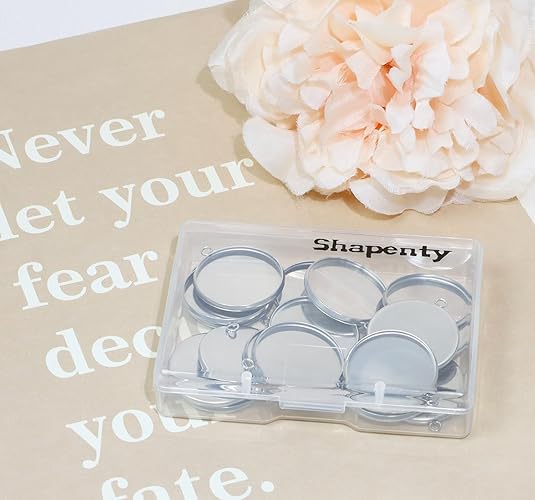 ถาดเปล่าสำหรับทำจี้ทรงกลมสแตนเ - Resin Crafts บทวิจารณ์และราคา