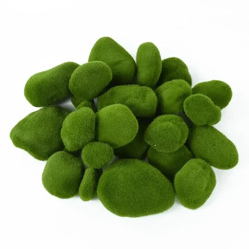 หินมอสจำลอง 10 ชิ้น หินมอสเทีย - Terrarium Moss Art บทวิจารณ์และราคา