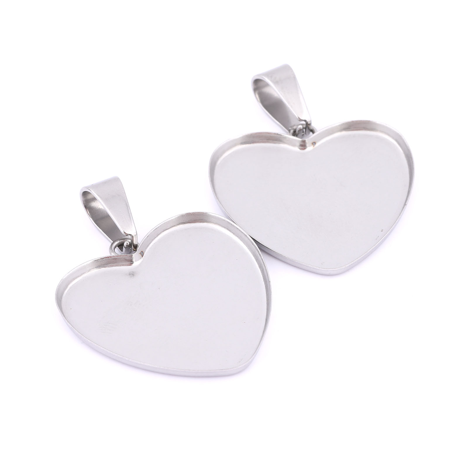 10ชิ้นสแตนเลสสตีลชุบทองสีดำ25ม - Bezels Set Pendant บทวิจารณ์และราคา