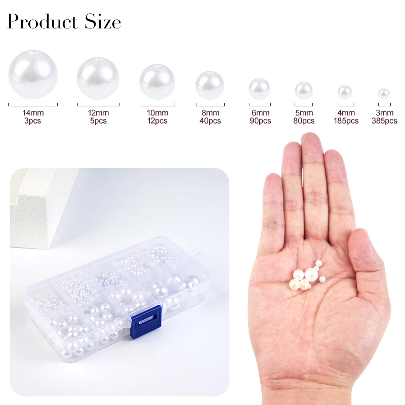 ชุดลูกปัดเรซิ่นมุกเทียม 800 ชิ - Resin Crafts บทวิจารณ์และราคา