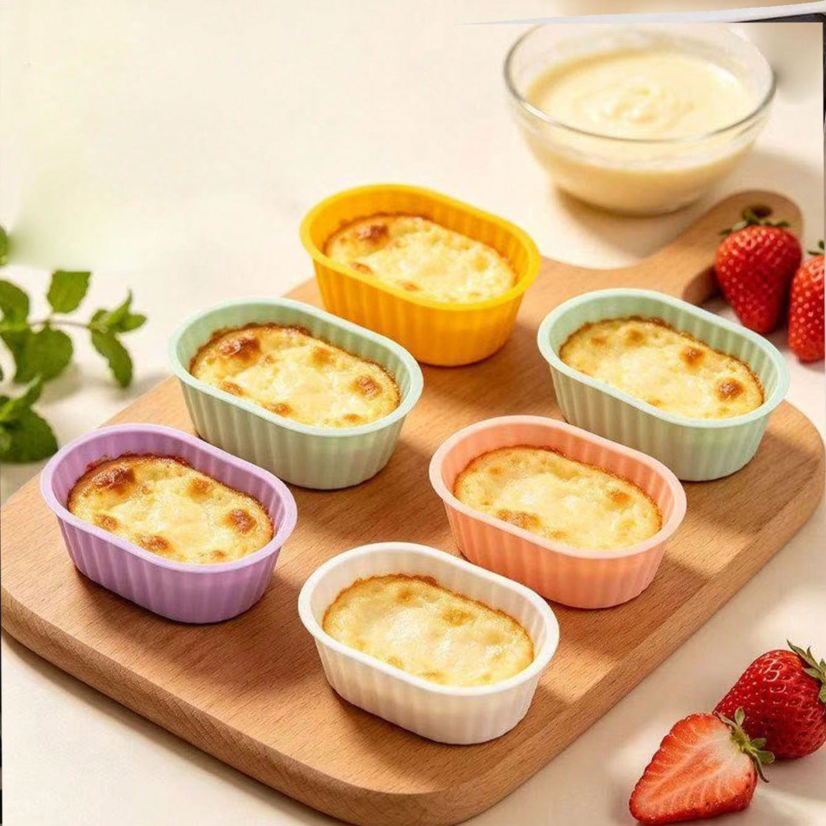แม่พิมพ์ซิลิโคนสำหรับทำขนมเค้ก - Mixing Cup Silicone บทวิจารณ์และราคา