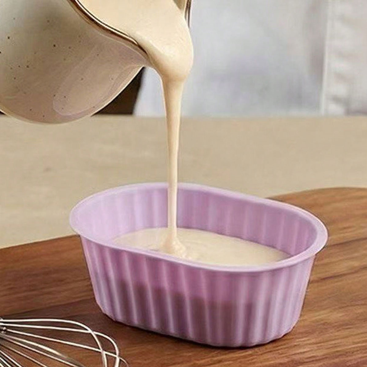 แม่พิมพ์ซิลิโคนสำหรับทำขนมเค้ก - Mixing Cup Silicone บทวิจารณ์และราคา