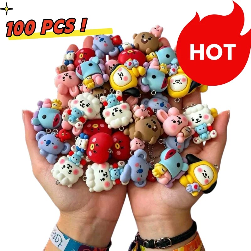 ชุด 7 ชิ้น BT21 ชาร์มการ์ตูนเร - Resin Craft Supplies บทวิจารณ์และราคา