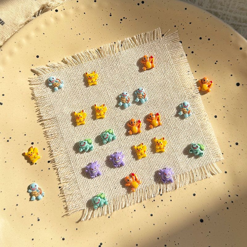 อุปกรณ์ตกแต่งเล็บลายโปเกมอน น่ - Resin Crafts บทวิจารณ์และราคา