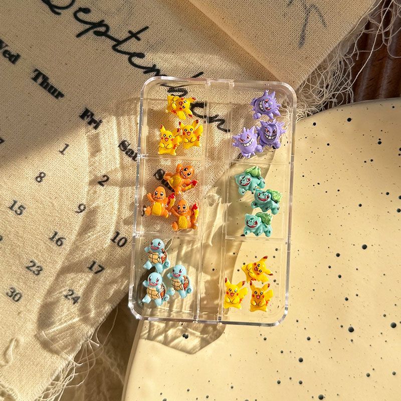 อุปกรณ์ตกแต่งเล็บลายโปเกมอน น่ - Resin Crafts บทวิจารณ์และราคา