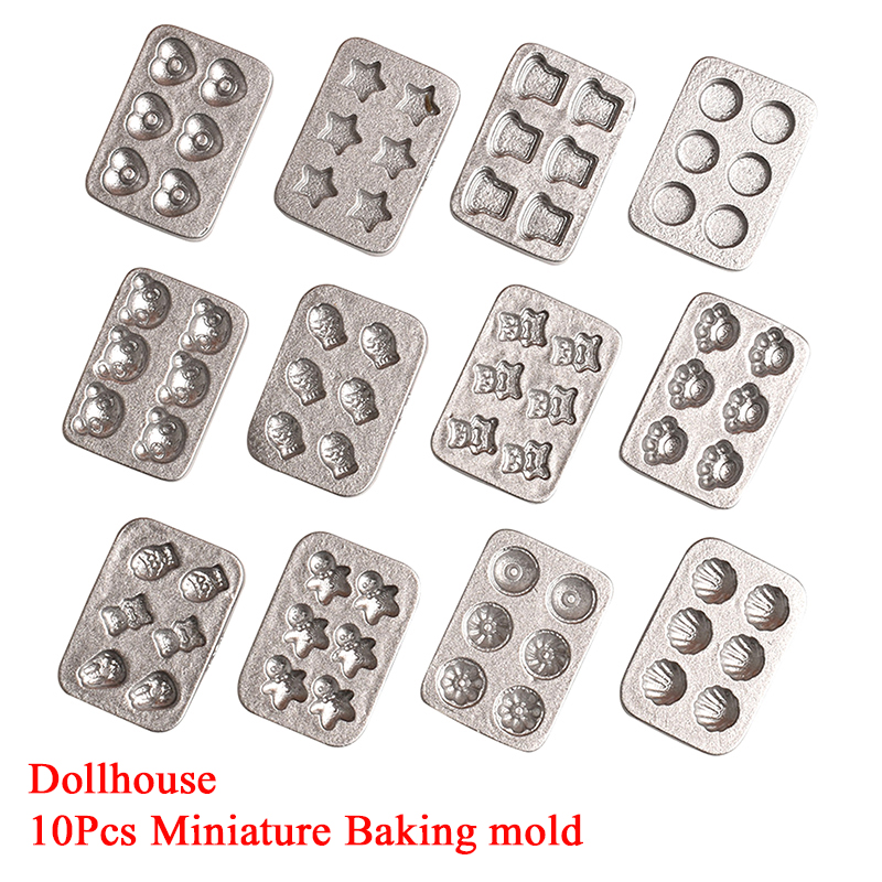 แม่พิมพ์อบขนมจิ๋วสำหรับบ้านตุ๊ - Silicone Mold Tray บทวิจารณ์และราคา