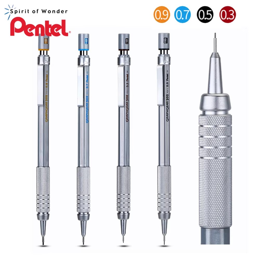 ดินสอกด Pentel Graphgear 500 ส - Pentel Pen Graphgear บทวิจารณ์และราคา